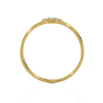 1/15 ctw Round Lab Grown Diamond Ring