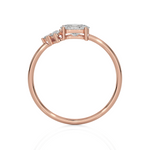 5/8 ctw Round Lab Grown Diamond Ring