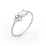 5/8 ctw Round Lab Grown Diamond Ring