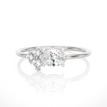 5/8 ctw Round Lab Grown Diamond Ring