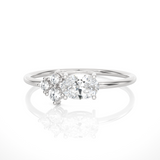 5/8 ctw Round Lab Grown Diamond Ring