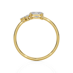 5/8 ctw Round Lab Grown Diamond Ring
