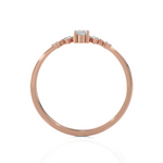 1/5 ctw Round Lab Grown Diamond Ring