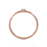 1/5 ctw Round Lab Grown Diamond Ring