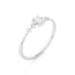 1/5 ctw Round Lab Grown Diamond Ring
