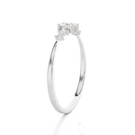 1/5 ctw Round Lab Grown Diamond Ring