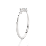 1/5 ctw Round Lab Grown Diamond Ring