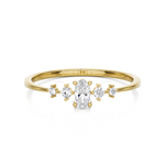 1/5 ctw Round Lab Grown Diamond Ring