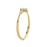 1/5 ctw Round Lab Grown Diamond Ring