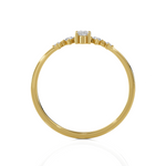 1/5 ctw Round Lab Grown Diamond Ring