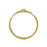 1/5 ctw Round Lab Grown Diamond Ring