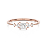 1/4 ctw Round Lab Grown Diamond Ring