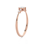 1/4 ctw Round Lab Grown Diamond Ring