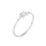 1/4 ctw Round Lab Grown Diamond Ring