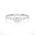 1/4 ctw Round Lab Grown Diamond Ring