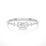 1/4 ctw Round Lab Grown Diamond Ring
