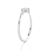 1/4 ctw Round Lab Grown Diamond Ring