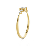 1/4 ctw Round Lab Grown Diamond Ring