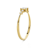 1/4 ctw Round Lab Grown Diamond Ring