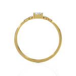 1/4 ctw Round Lab Grown Diamond Ring