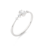 1/5 ctw Round Lab Grown Diamond Ring