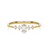 1/5 ctw Round Lab Grown Diamond Ring