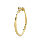 1/5 ctw Round Lab Grown Diamond Ring