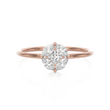 1/2 ctw Round Lab Grown Diamond Ring