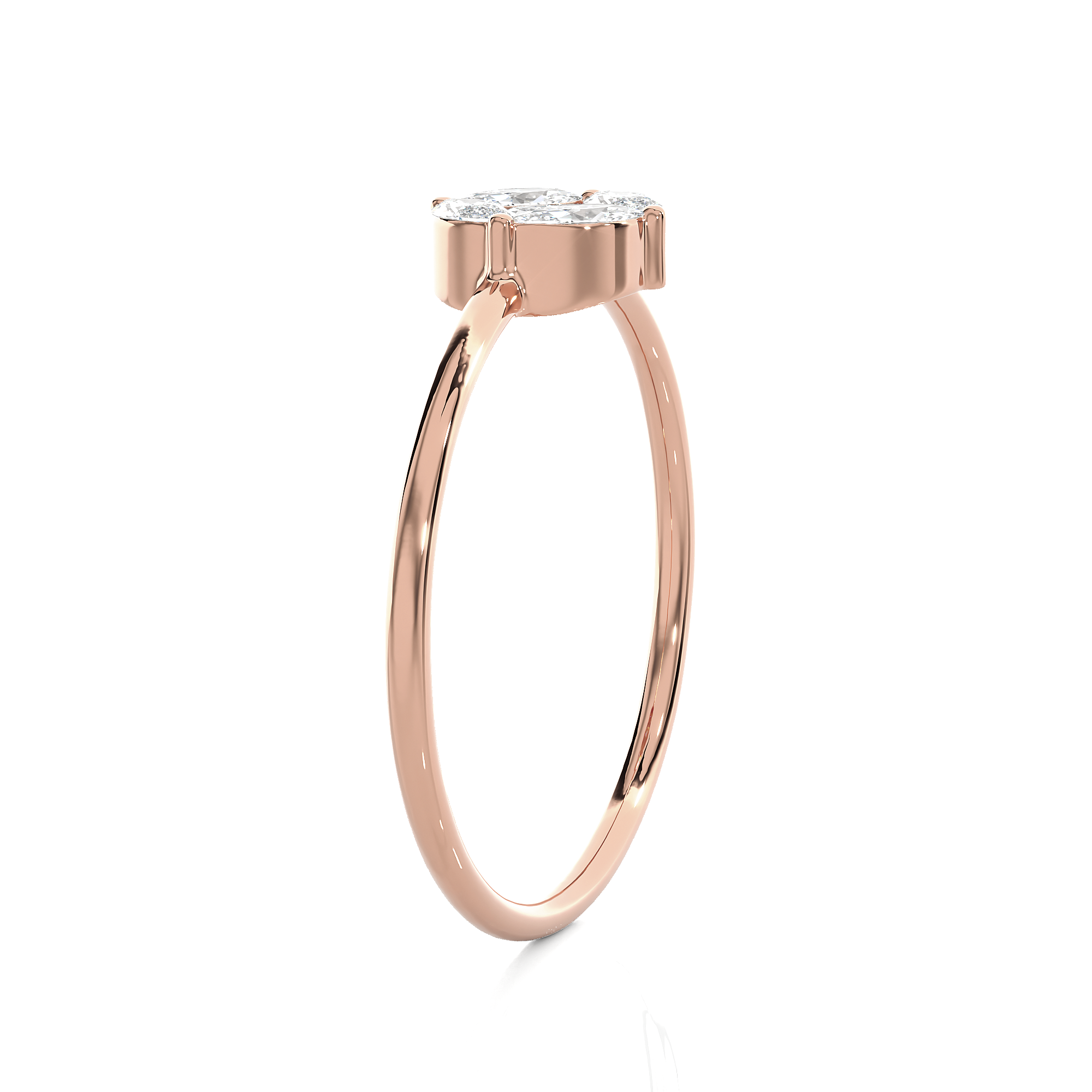 1/2 ctw Round Lab Grown Diamond Ring