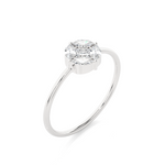 1/2 ctw Round Lab Grown Diamond Ring