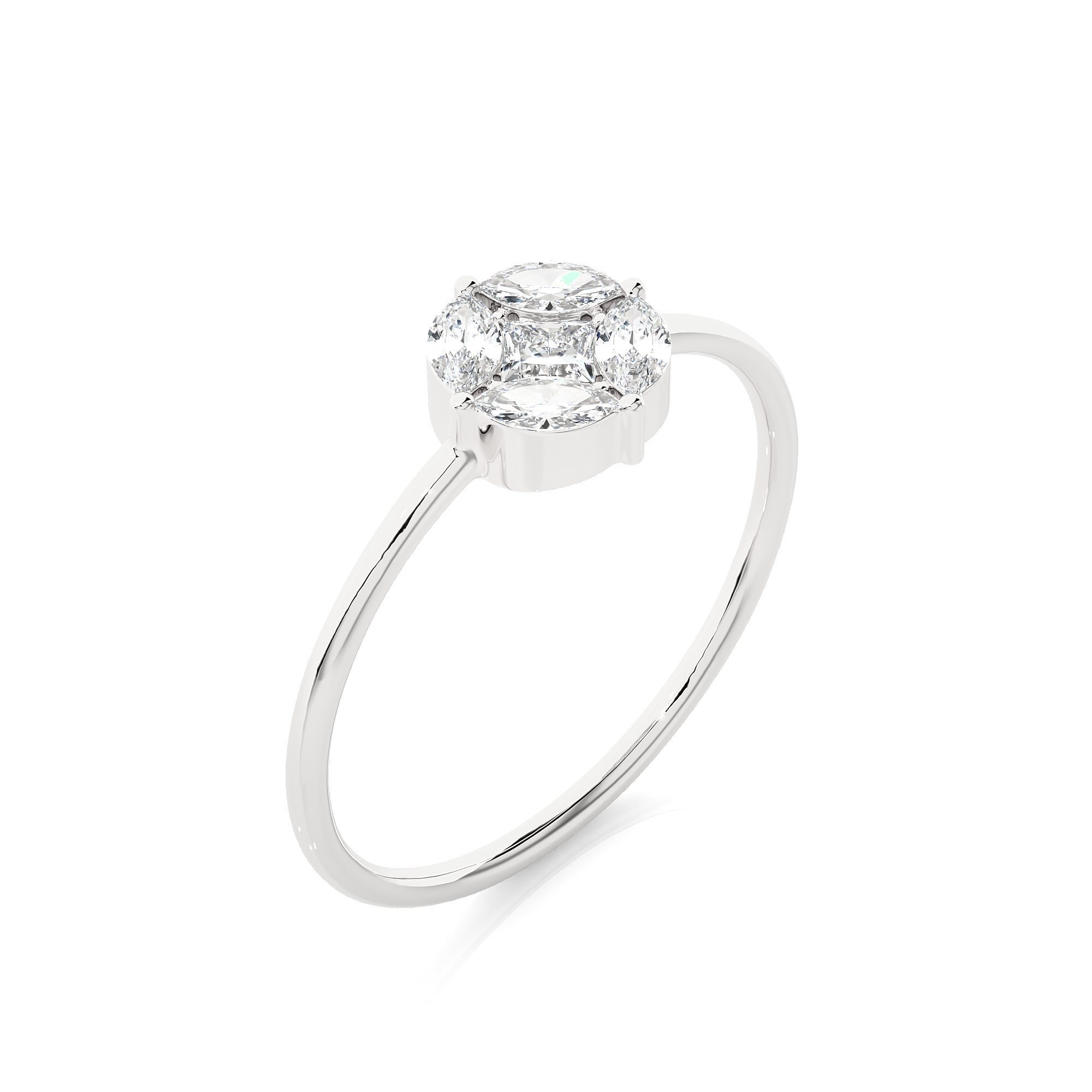 1/2 ctw Round Lab Grown Diamond Ring
