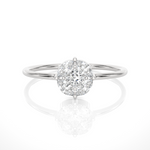1/2 ctw Round Lab Grown Diamond Ring