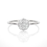 1/2 ctw Round Lab Grown Diamond Ring