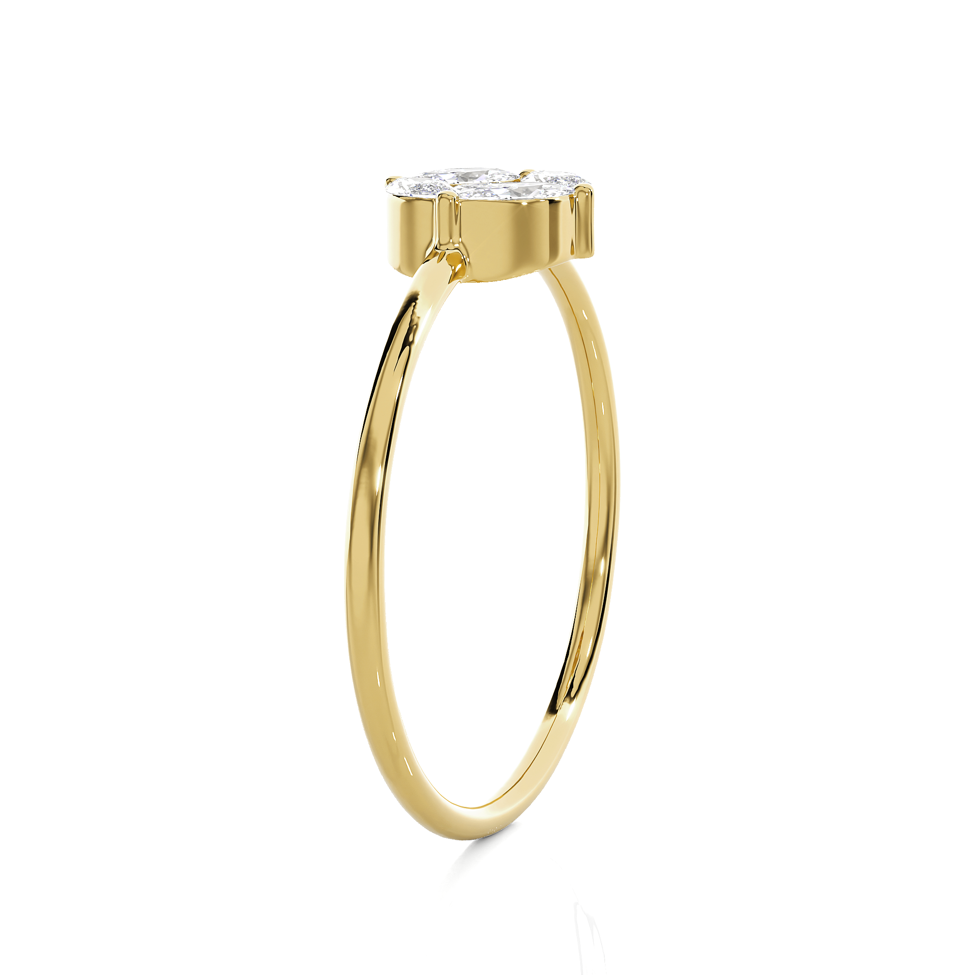 1/2 ctw Round Lab Grown Diamond Ring