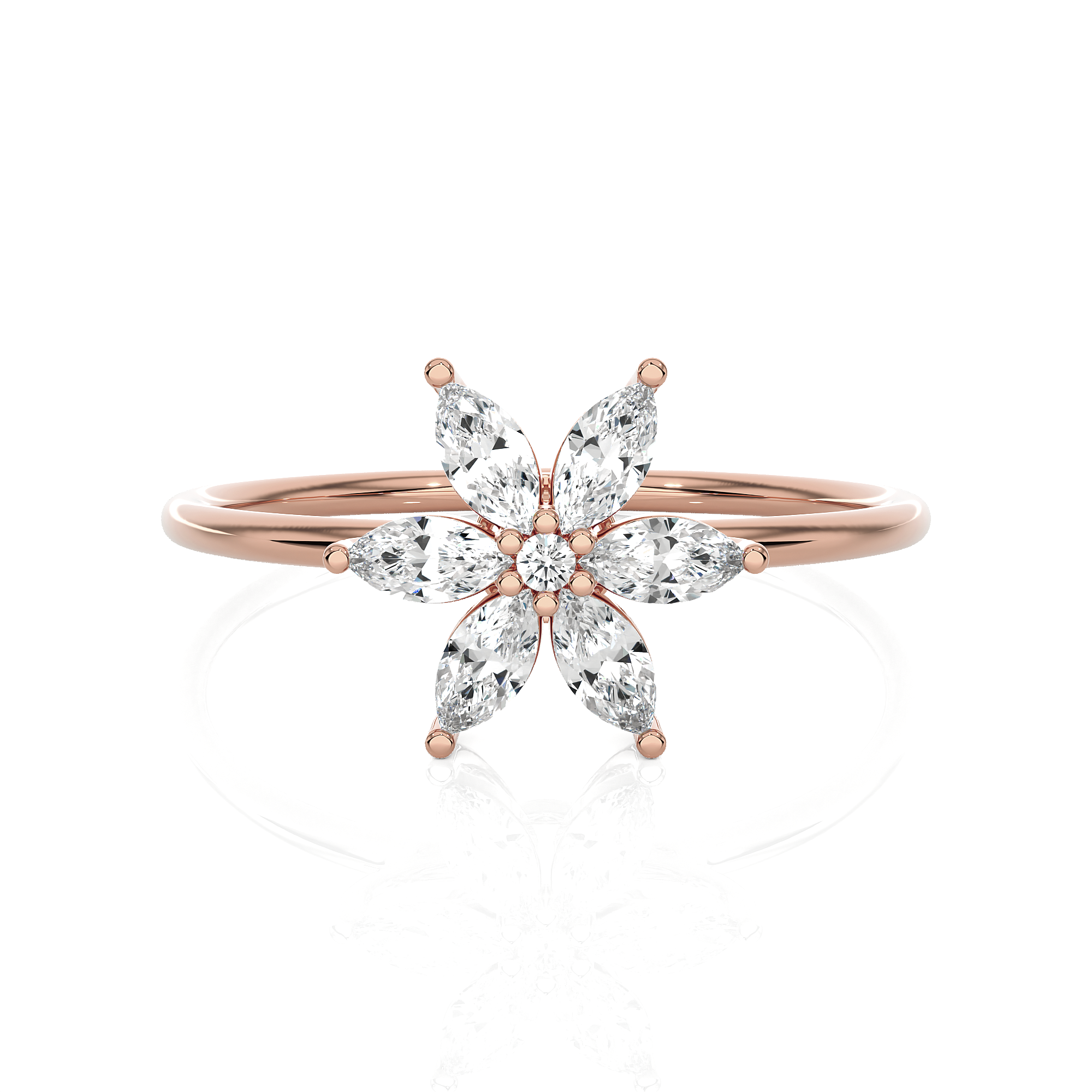 5/8 ctw Round Lab Grown Diamond Ring