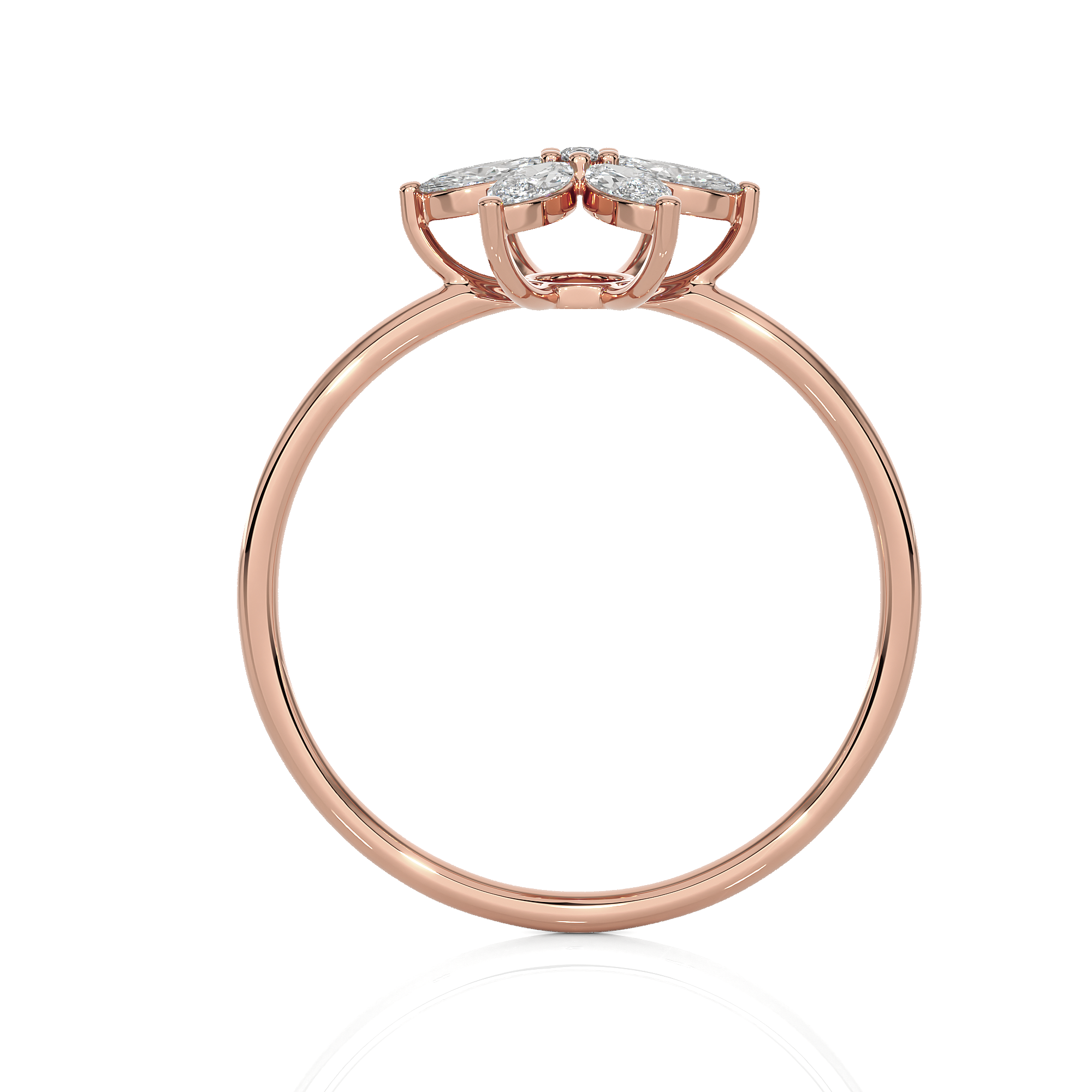 5/8 ctw Round Lab Grown Diamond Ring