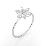 5/8 ctw Round Lab Grown Diamond Ring