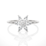 5/8 ctw Round Lab Grown Diamond Ring