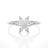 5/8 ctw Round Lab Grown Diamond Ring