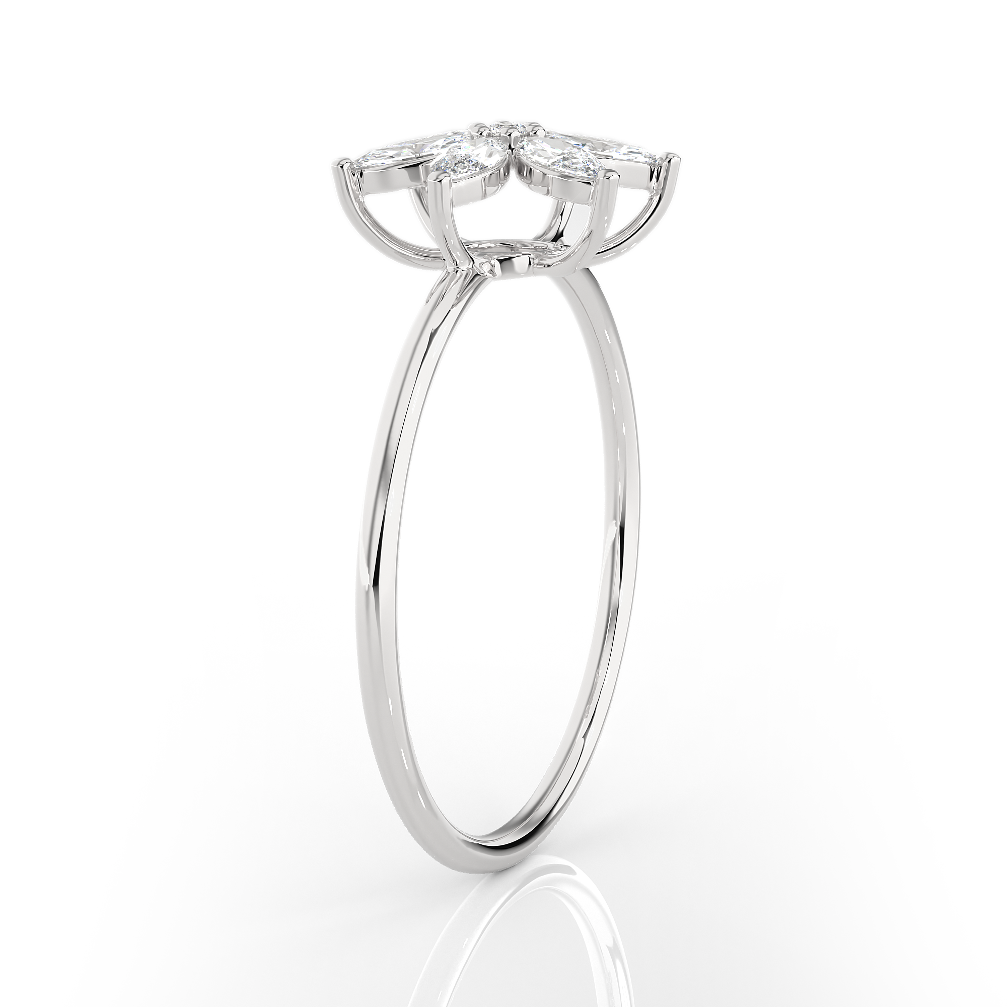 5/8 ctw Round Lab Grown Diamond Ring