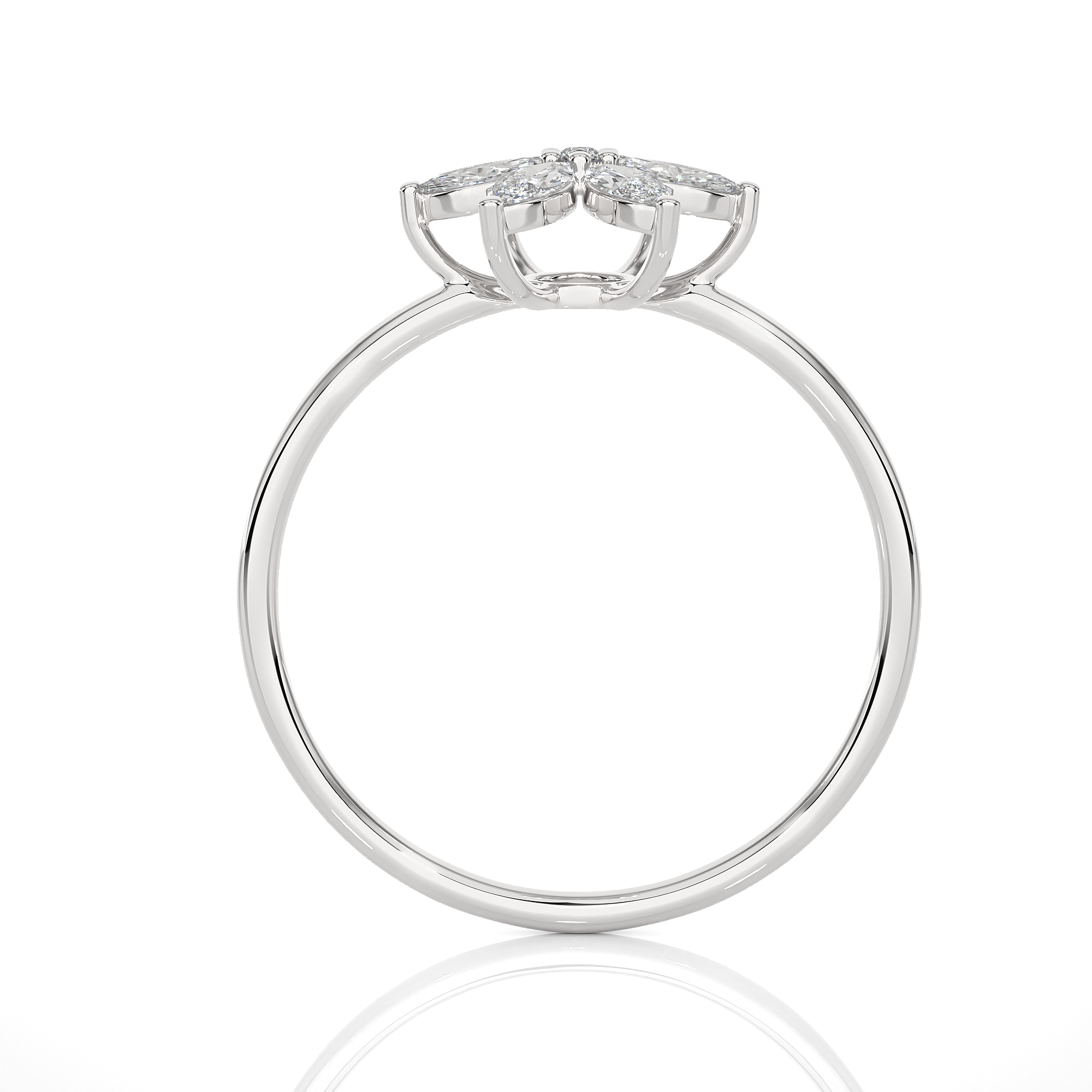 5/8 ctw Round Lab Grown Diamond Ring