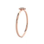 1/15 ctw Round Lab Grown Diamond Ring