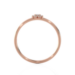 1/15 ctw Round Lab Grown Diamond Ring