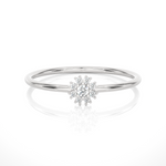 1/15 ctw Round Lab Grown Diamond Ring