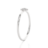 1/15 ctw Round Lab Grown Diamond Ring