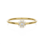 1/15 ctw Round Lab Grown Diamond Ring