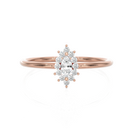 1/4 ctw Round Lab Grown Diamond Ring