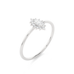 1/4 ctw Round Lab Grown Diamond Ring