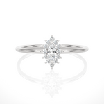 1/4 ctw Round Lab Grown Diamond Ring