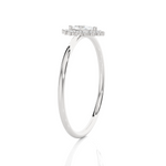 1/4 ctw Round Lab Grown Diamond Ring